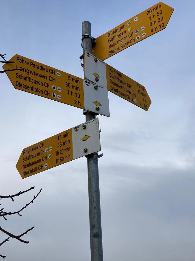 Buesingen Am Hochrhein Radfahren, Wandern, Natur Geniessen公寓 外观 照片